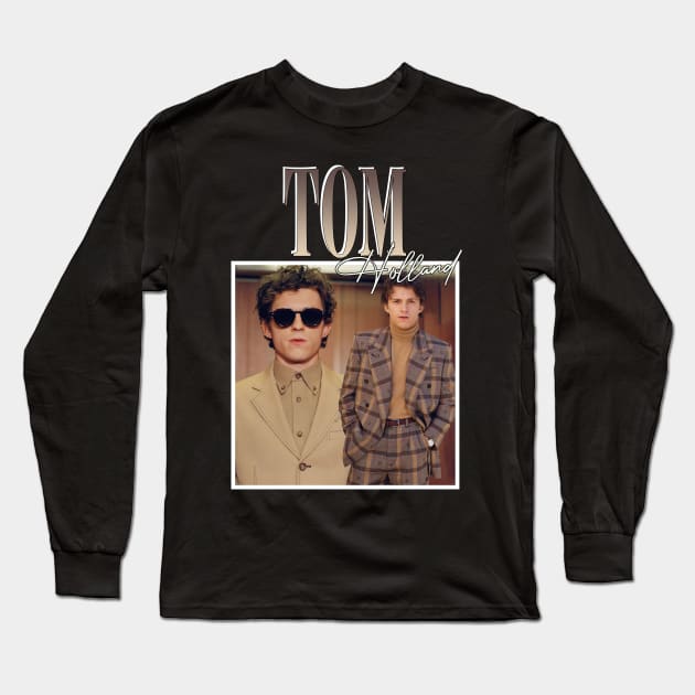 Tom Holland Long Sleeve T-Shirt by TeesBySilvia